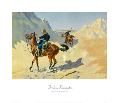 The Advance Guard by Frederic Sackrider Remington Pricing Limited Edition Print image
