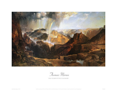 The Chasm Of The Colorado by Thomas Moran Pricing Limited Edition Print image