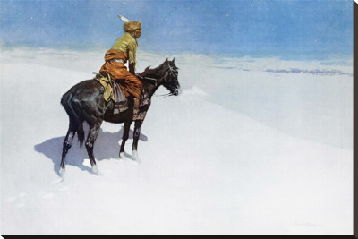 The Scout: Friends Or Enemies? by Frederic Sackrider Remington Pricing Limited Edition Print image