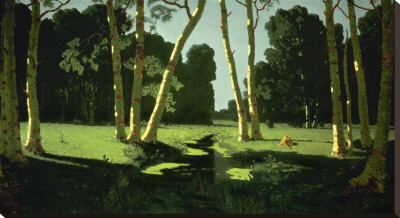 Birch Grove, C.1879 by Arkhip Ivanovitch Kuinji Pricing Limited Edition Print image