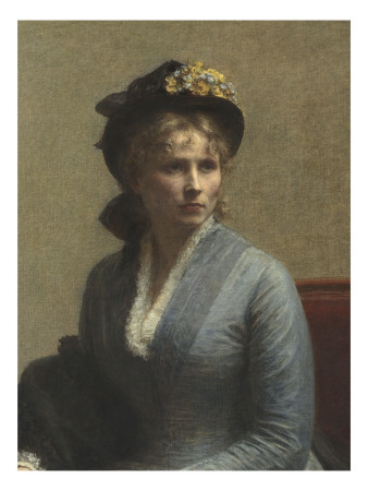 Charlotte Dubourg, Sister Of The Artist's Wife, 1882 by Henri Fantin-Latour Pricing Limited Edition Print image