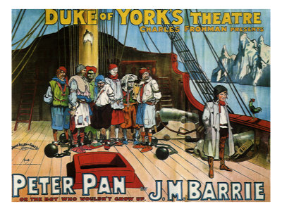 Peter Pan At Duke Of York's Theatre, C.1904 by John Hassall Pricing Limited Edition Print image