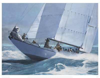 Into The Waves by Robert G. Radcliffe Pricing Limited Edition Print image