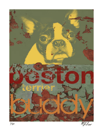 Boston Buddy by M.J. Lew Pricing Limited Edition Print image