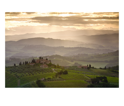 Landscape, San Gimignano, Tuscany, Italy by Doug Pearson Pricing Limited Edition Print image