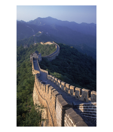 The Great Wall, Beijing, China by Hal Gage Pricing Limited Edition Print image
