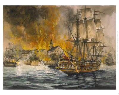 The Boston Fire by Wes Lowe Pricing Limited Edition Print image