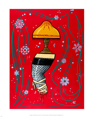 X-Mas Leg by Wes Core Pricing Limited Edition Print image