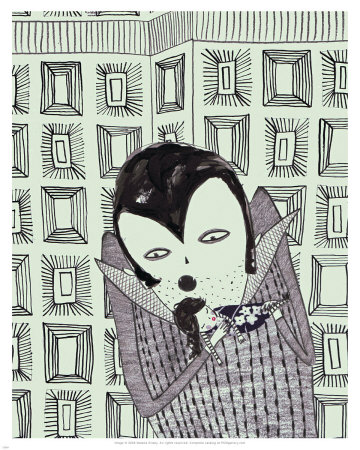 Friendly Vamp by Natalie Kilany Pricing Limited Edition Print image