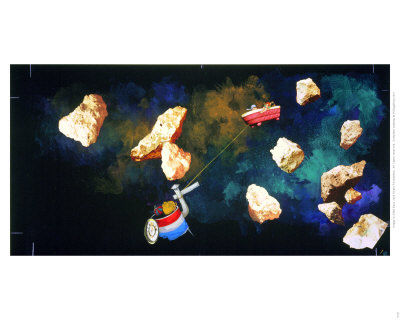 Asteroid Shower by Ezra Jack Keats Pricing Limited Edition Print image