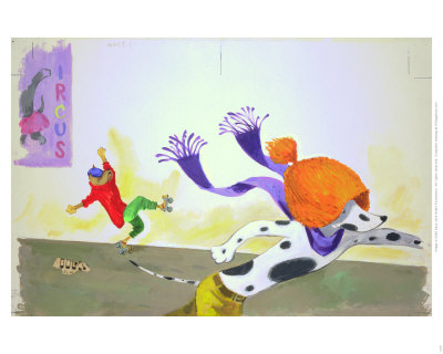 Dogs On Skates Ii by Ezra Jack Keats Pricing Limited Edition Print image
