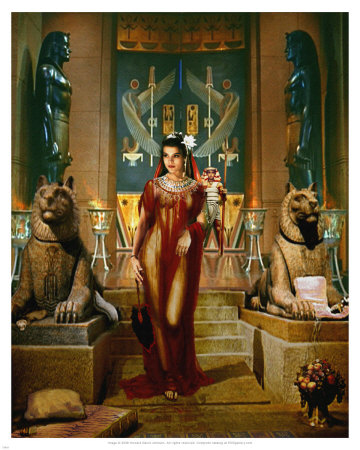 Egyptian Queen Cleopatra by Howard David Johnson Pricing Limited Edition Print image
