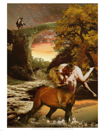 The Abduction Of Dianiera by Howard David Johnson Pricing Limited Edition Print image