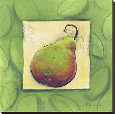 Yellow Pear Blushing by Dona Turner Pricing Limited Edition Print image