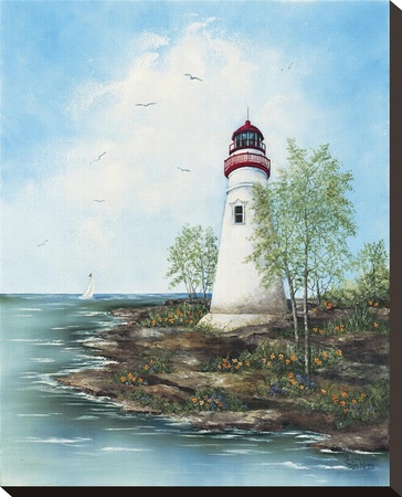 Marblehead Light by Sherry Masters Pricing Limited Edition Print image