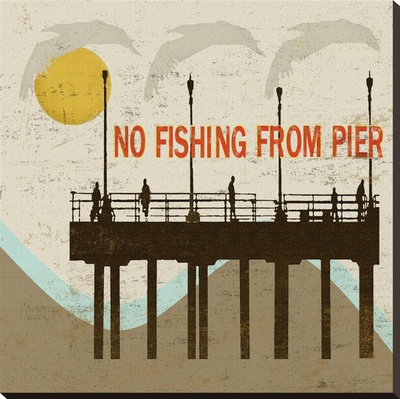 No Fishing by Karen J. Williams Pricing Limited Edition Print image