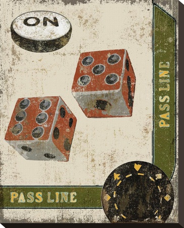 Craps by Karen J. Williams Pricing Limited Edition Print image
