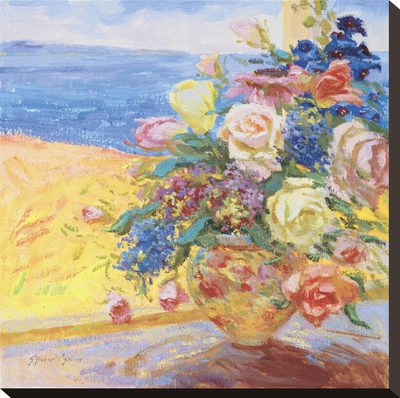 Seaside Blooms Ii by S. Burkett Kaiser Pricing Limited Edition Print image