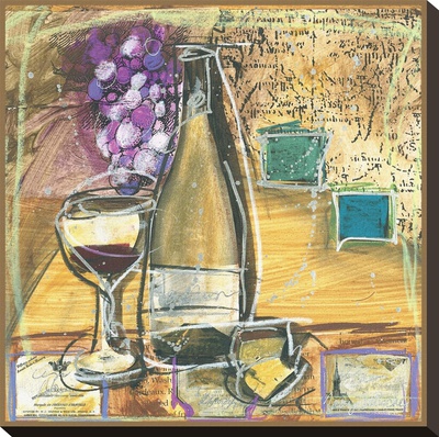Wine And Cheese Ii by Tanya M. Fischer Pricing Limited Edition Print image