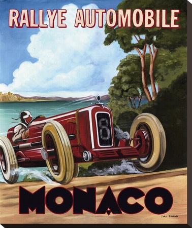 Monaco Rallye by Chris Flanagan Pricing Limited Edition Print image