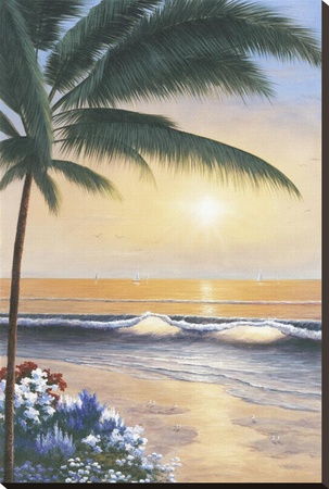 Palm Beach Sunrise by Diane Romanello Pricing Limited Edition Print image