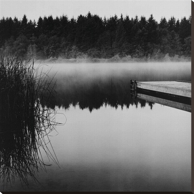 Misty Dock, Salt Spring Island by Reid Yalom Pricing Limited Edition Print image