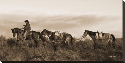 Remuda In Sepia by Barry Hart Pricing Limited Edition Print image