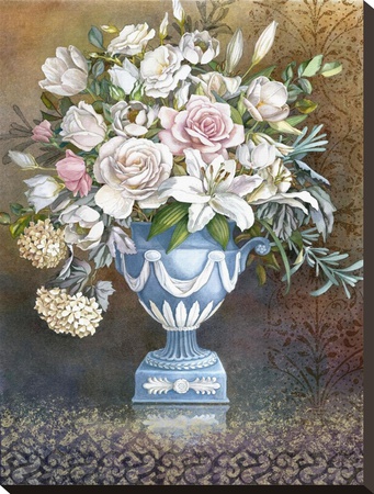 Wedgewood Bouquet Ii by Anna Bailey Pricing Limited Edition Print image
