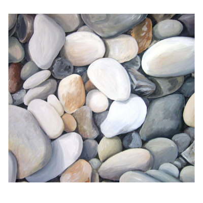 Rocks And Pebbles by Jeneta Bird Pricing Limited Edition Print image