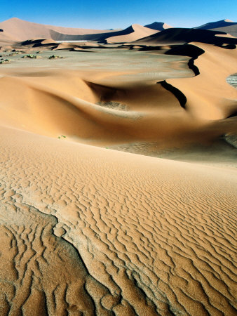 Sand Dunes In Namib Nauklaft National Park, Sossusvlei, Namibia by Christer Fredriksson Pricing Limited Edition Print image