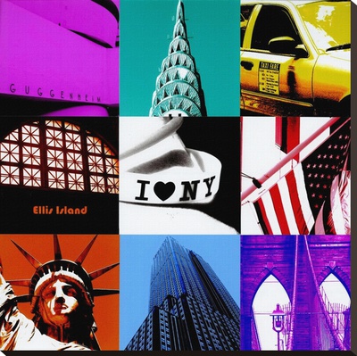 New York Nine Patch by Val Goldfinch Pricing Limited Edition Print image