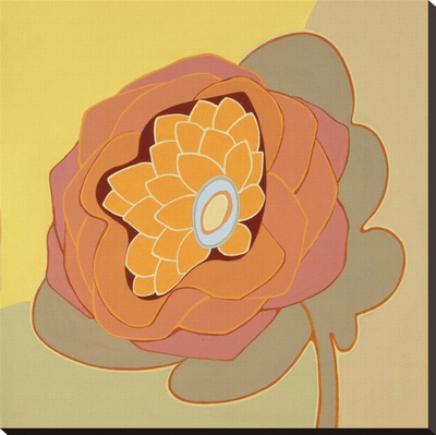 Orange Pop Flower by Monica Kuchta Pricing Limited Edition Print image