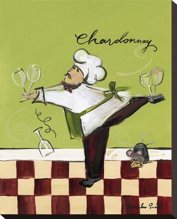 Wine Chef Chardonnay by Jennifer Sosik Pricing Limited Edition Print image