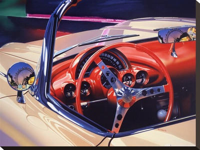 58 Corvette by Graham Reynolds Pricing Limited Edition Print image