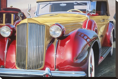 1938 Packard Phaeton by Graham Reynolds Pricing Limited Edition Print image