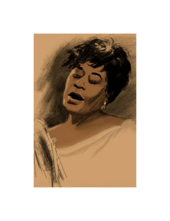 Ella Fitzgerald by Clifford Faust Pricing Limited Edition Print image