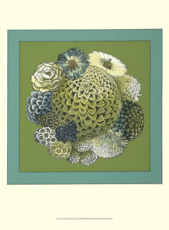 Celadon Bouquet Iii by Chariklia Zarris Pricing Limited Edition Print image