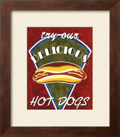 Hot Dogs by Catherine Jones Pricing Limited Edition Print image