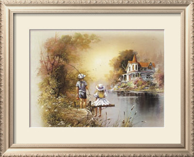 Going Fishing by Andres Orpinas Pricing Limited Edition Print image