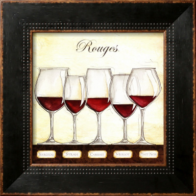 Les Vins Rouges by Andrea Laliberte Pricing Limited Edition Print image