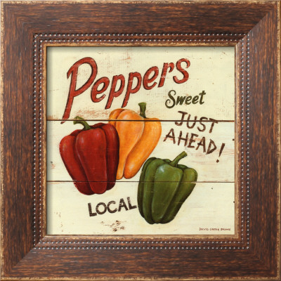 Sweet Peppers by David Carter Brown Pricing Limited Edition Print image