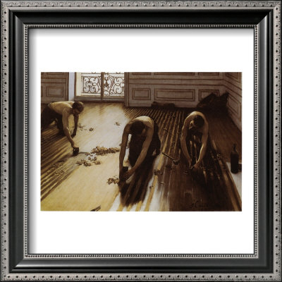 The Floor Scrapers by Gustave Caillebotte Pricing Limited Edition Print image