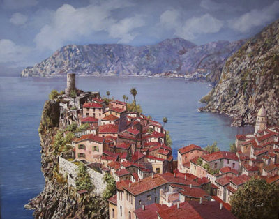 Cinque Terre by Guido Borelli Pricing Limited Edition Print image