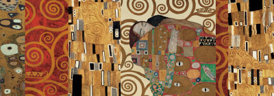 Deco Collage (From Fulfillment, Stoclet Frieze) by Gustav Klimt Pricing Limited Edition Print image