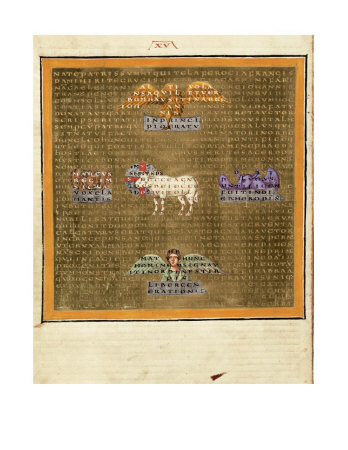 De Laudibus Sanctae Crucis: Poem No. 15, 9Th Century by Magnetius Hrabanus Maurus Pricing Limited Edition Print image