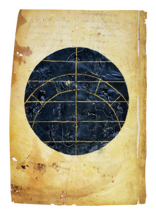Map Of Constellations, 9Th Century by Ptolemy Pricing Limited Edition Print image