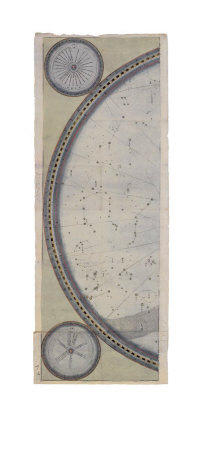 Chinese Astrological Map (Panel Detail, No. 2) by Johann Adam Schall Von Bell Pricing Limited Edition Print image