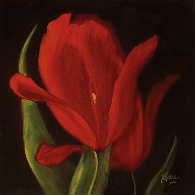 Red Tulips I by Pamela Papas Pricing Limited Edition Print image