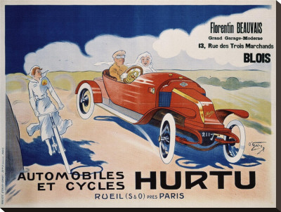 Hurtu Automobiles Et Cycles by O'galop Pricing Limited Edition Print image