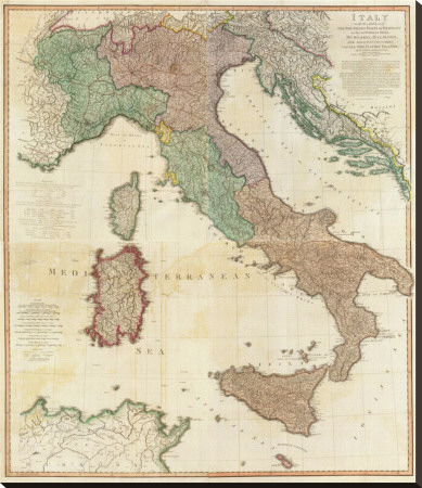 Composite: Italy, C.1800 by Louis Stanislas D'arcy De La Rochette Pricing Limited Edition Print image
